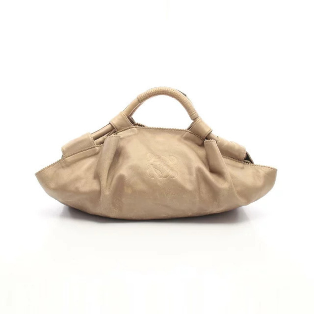 Loewe Nappa Aire Handbag Leather Gold Tone